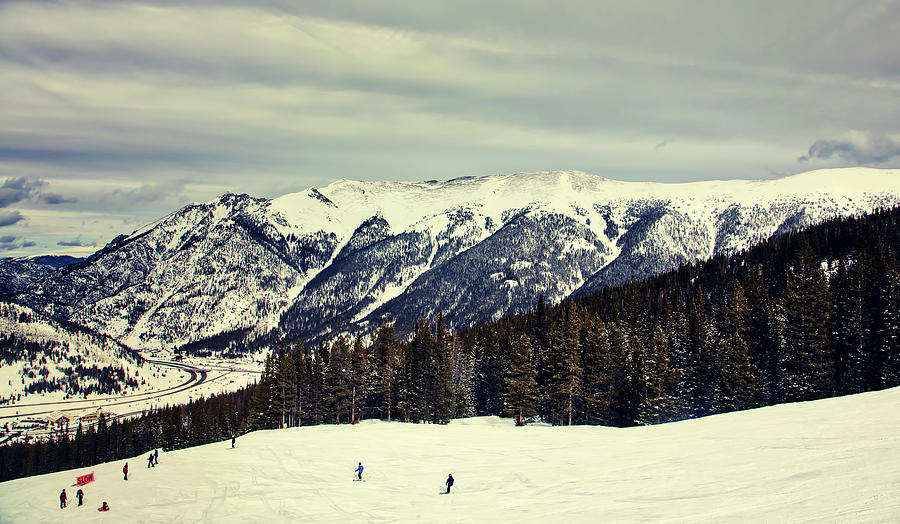 Skiing In Vail Colorado Photograph by Mountain Dreams