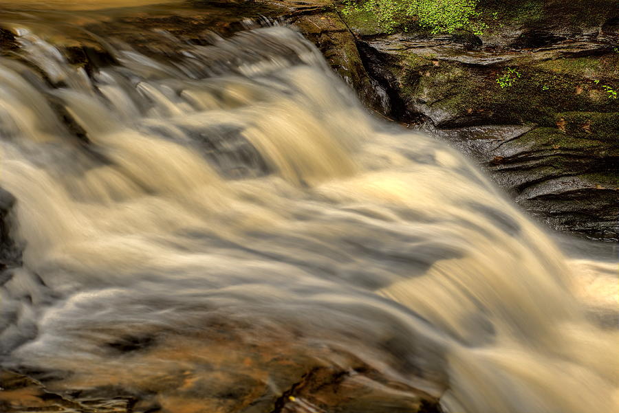 Skillet Creek Upper Falls Photograph by Dale Kauzlaric