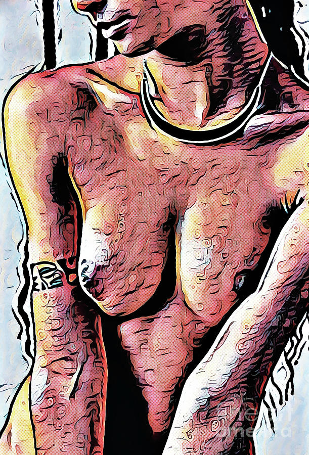 Man Cave Digital Art - Skin 2 by Michelle Fox