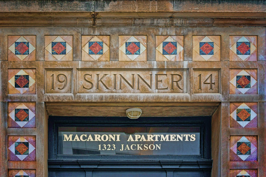 Omaha Photograph - Skinner - Macaroni Apartments - Omaha by Nikolyn McDonald