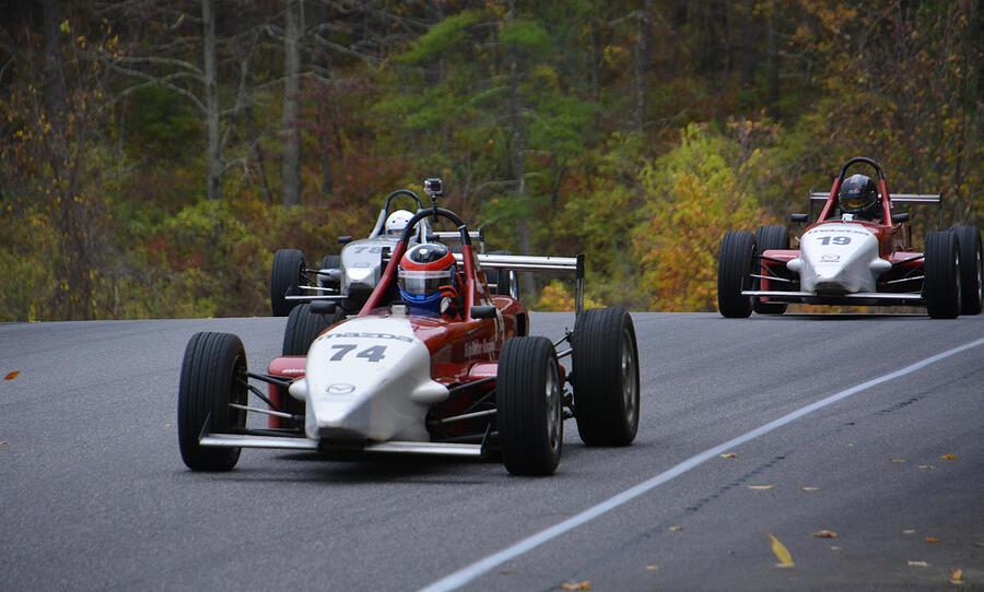 Skip Barber Open Wheeled Racing Photograph by Mike Martin