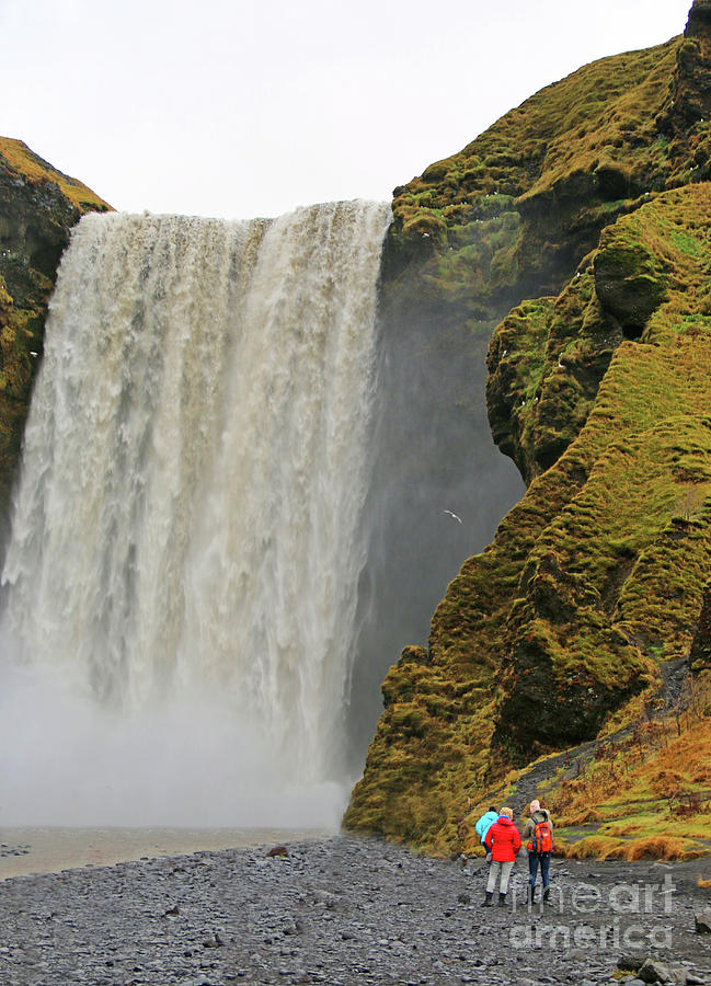 Skogafoss #3  6763 Photograph by Jack Schultz