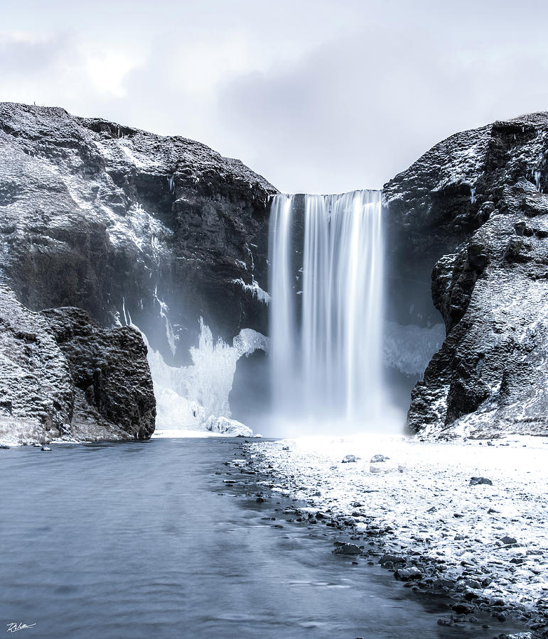 Skogafoss Iceland Photograph by Russell Wells