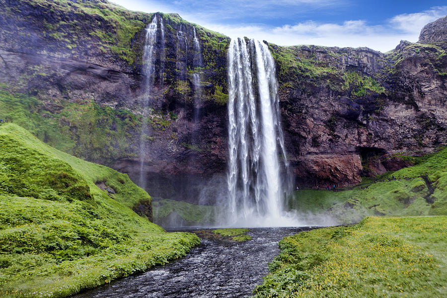 Nature Photograph - Skogafoss Iceland by Wendy White
