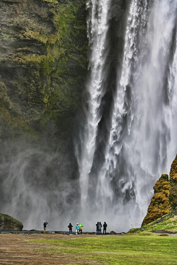 Nature Photograph - Skogafoss Waterfall # 1  by Allen Beatty
