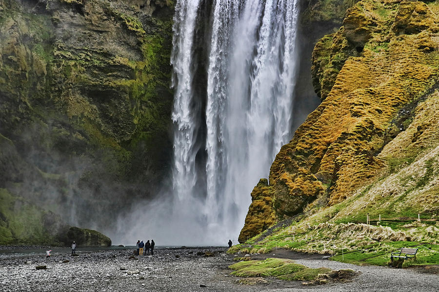 Skogafoss Waterfall # 2 Photograph by Allen Beatty
