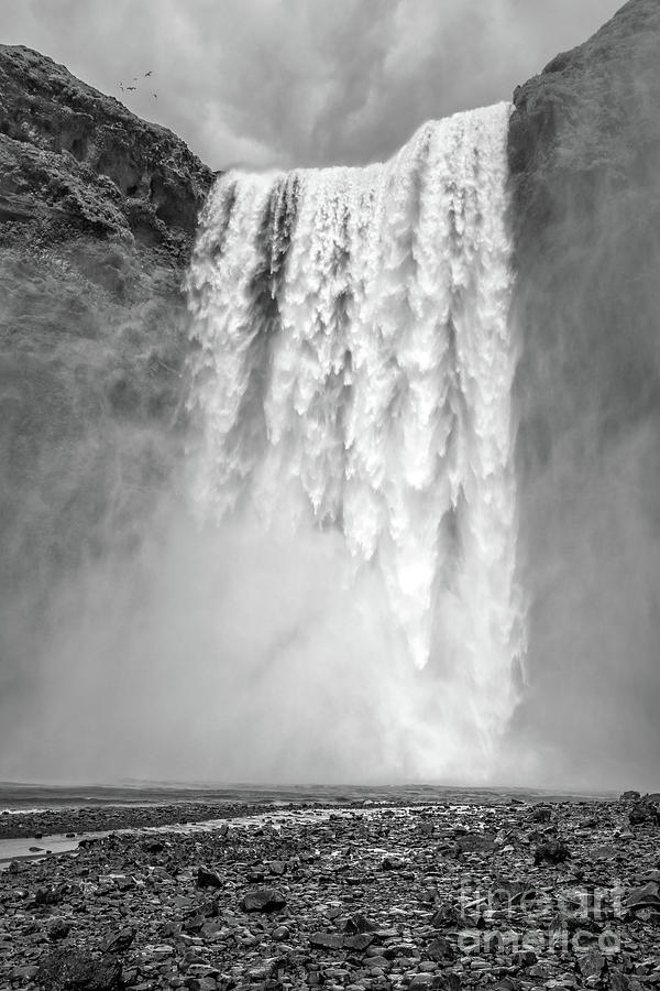 Skogafoss Waterfall Iceland Photograph by Edward Fielding