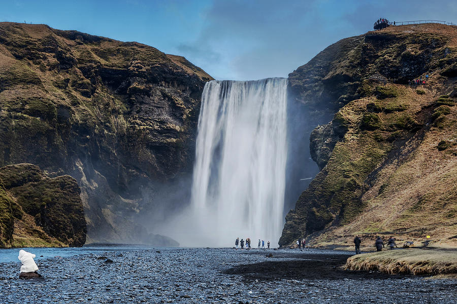 Skogafoss waterfall in Iceland Photograph by Pradeep Raja PRINTS