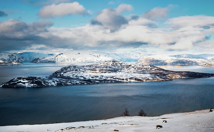 Skorpa Noklan Island Badderfjorden Norway Photograph by Adam Rainoff