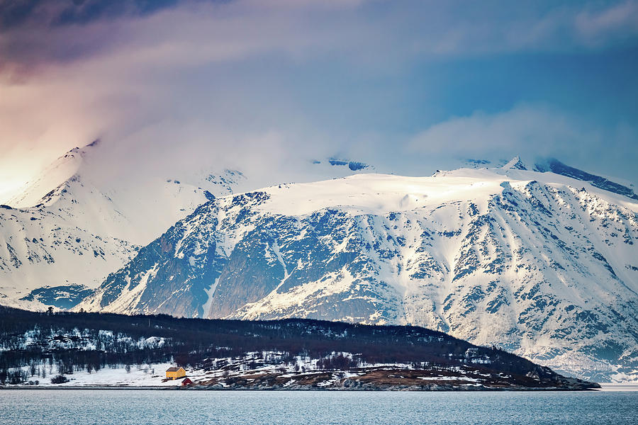 Skorpa Noklan Island in Badderfjorden Photograph by Adam Rainoff