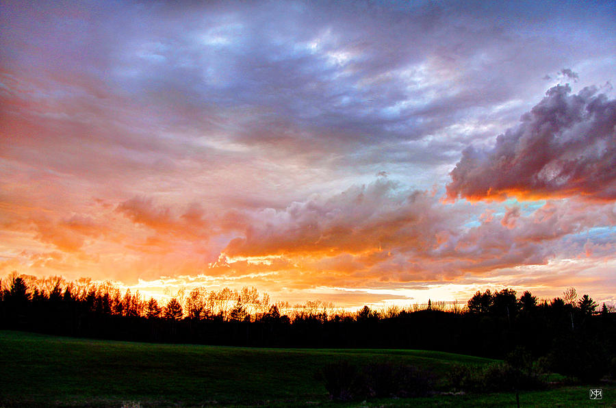 Skowhegan Sunset Photograph by John Meader