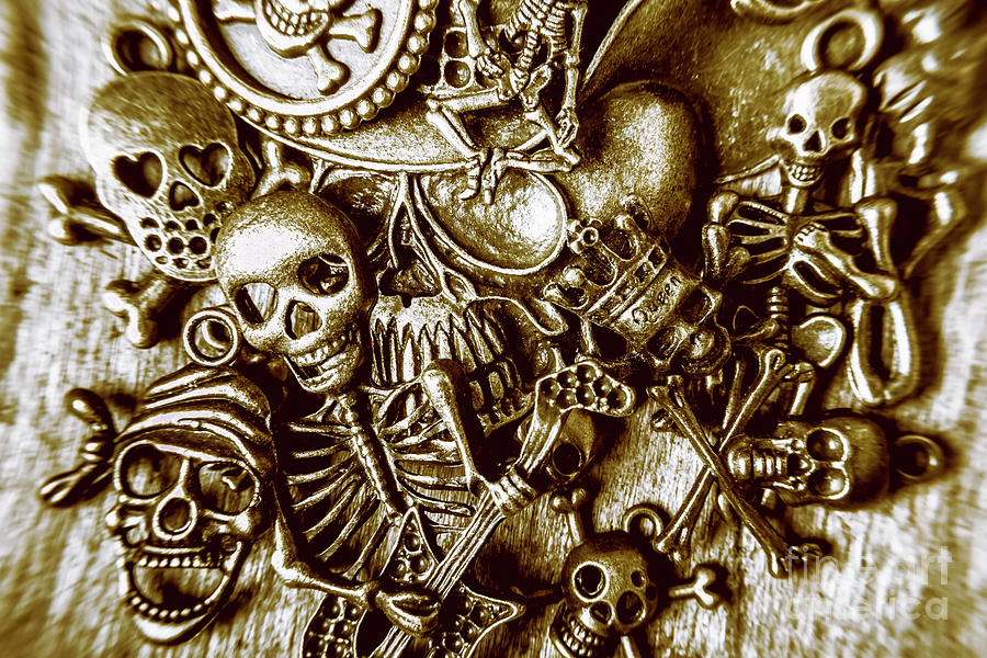 Skull and cross bone treasure Photograph by Jorgo Photography