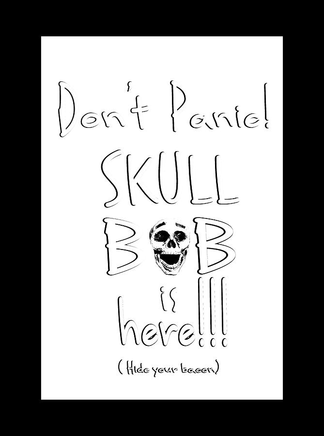 Skull Bob T-Shirt Photograph by Phil Koch