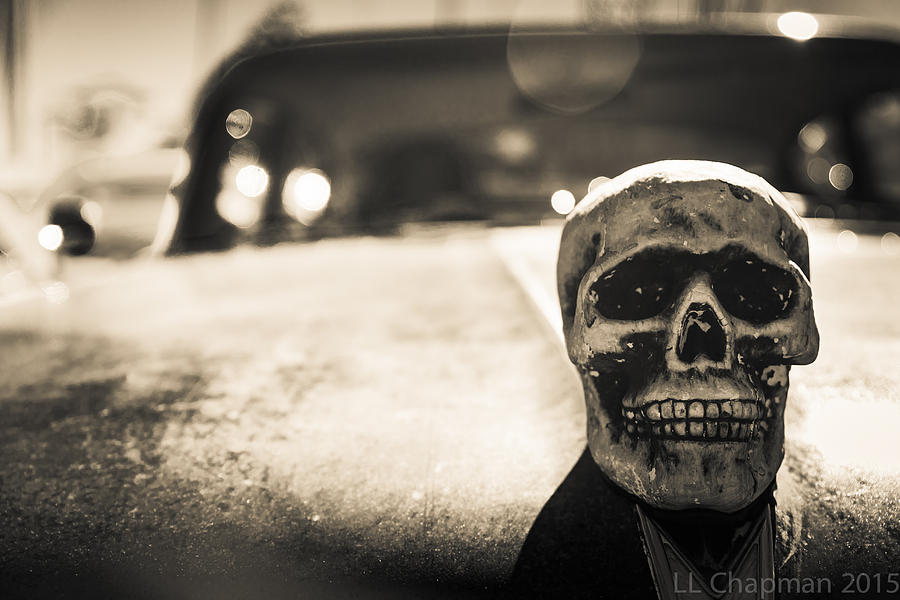 Skull Car Photograph by Lora Lee Chapman