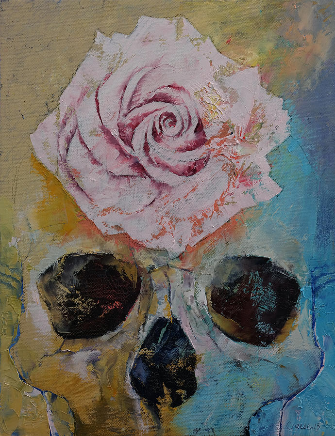 Rose Painting by Michael Creese
