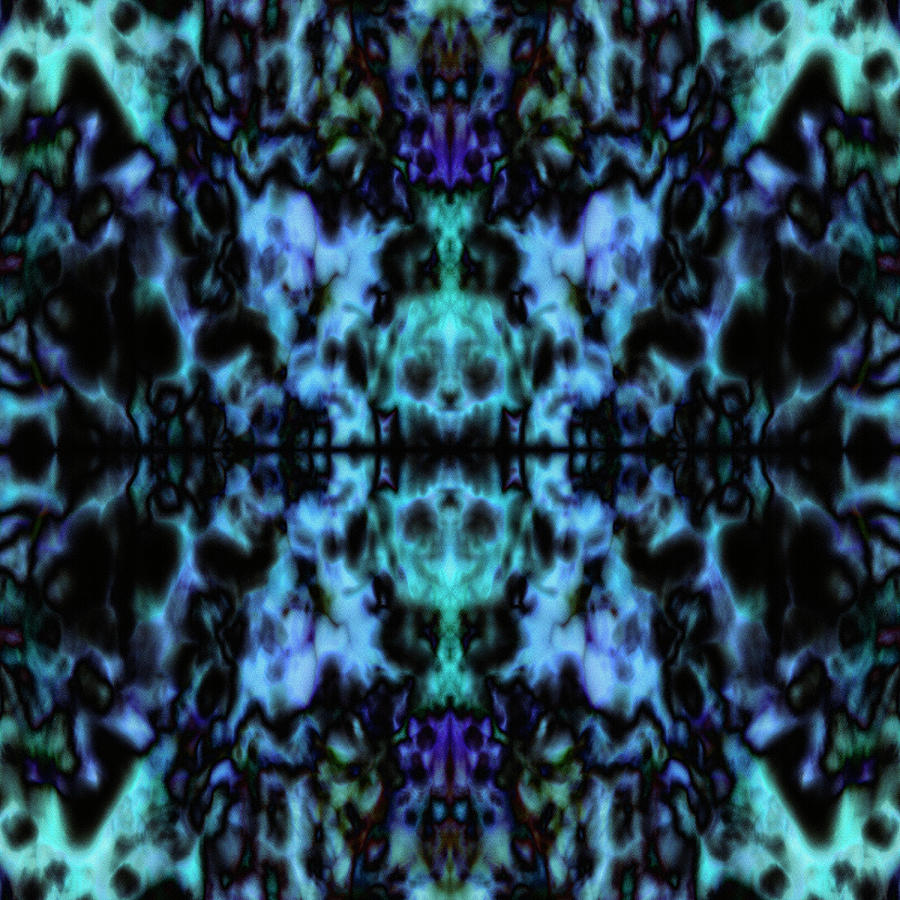 Skull Kaleidoscope  Digital Art by Steve Ball