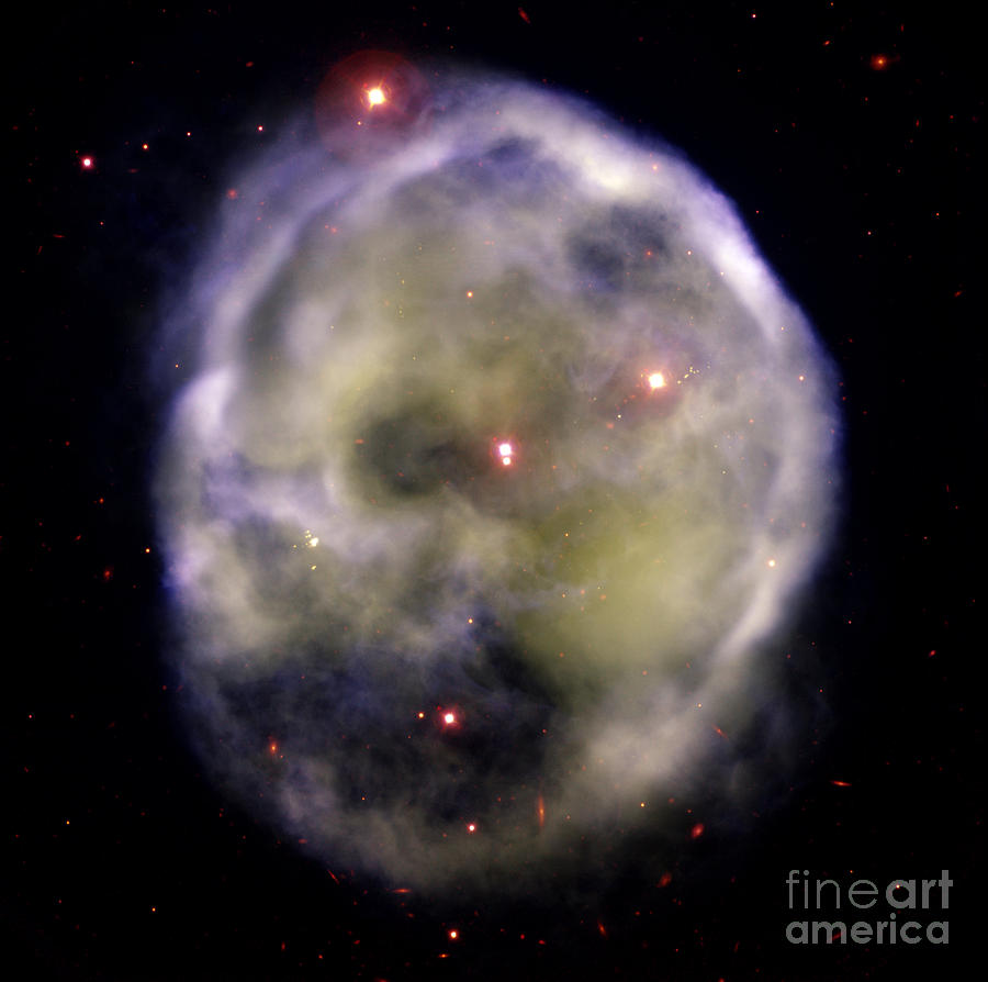 Skull Nebula, Planetary Nebula, Ngc 246 Photograph by T. Rector/GMOS-S/NOAO/AURA/NSF