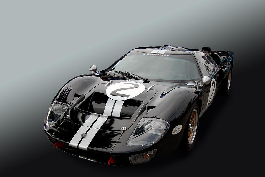 Skunk GT40 Photograph by Bill Dutting
