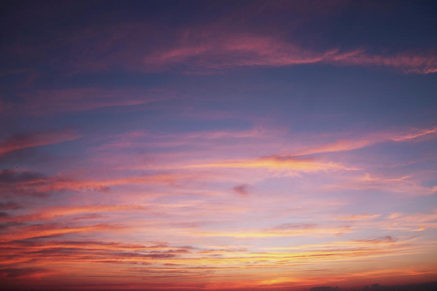 Sky early summer morning by Iuliia Malivanchuk Photograph by Iuliia ...