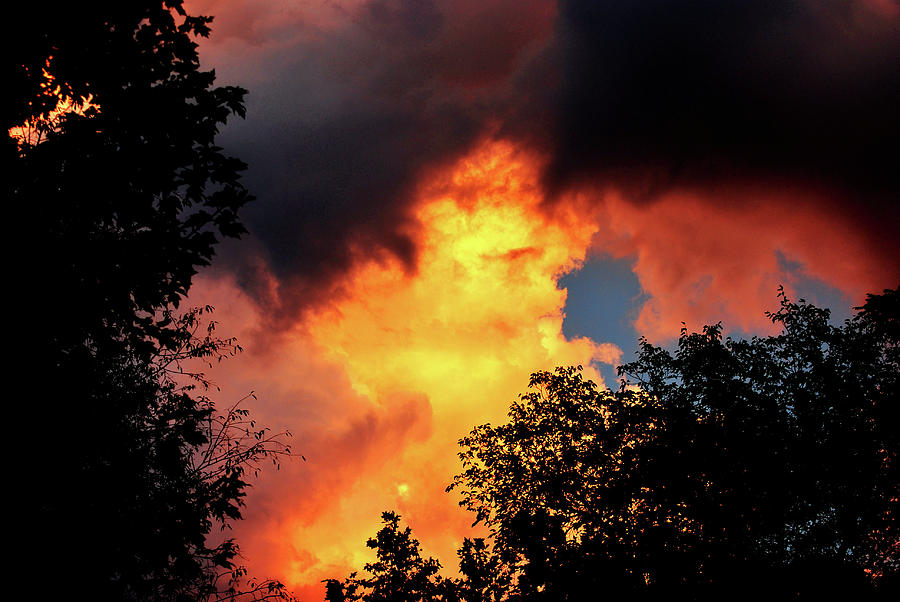Sky Explosion Photograph by Lori Tambakis