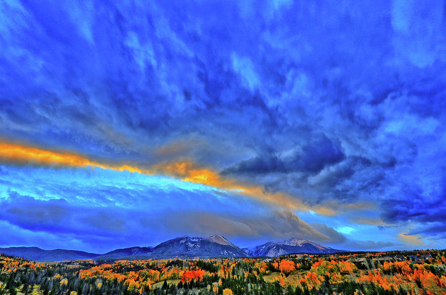Fall Photograph - Sky Fall by Scott Mahon