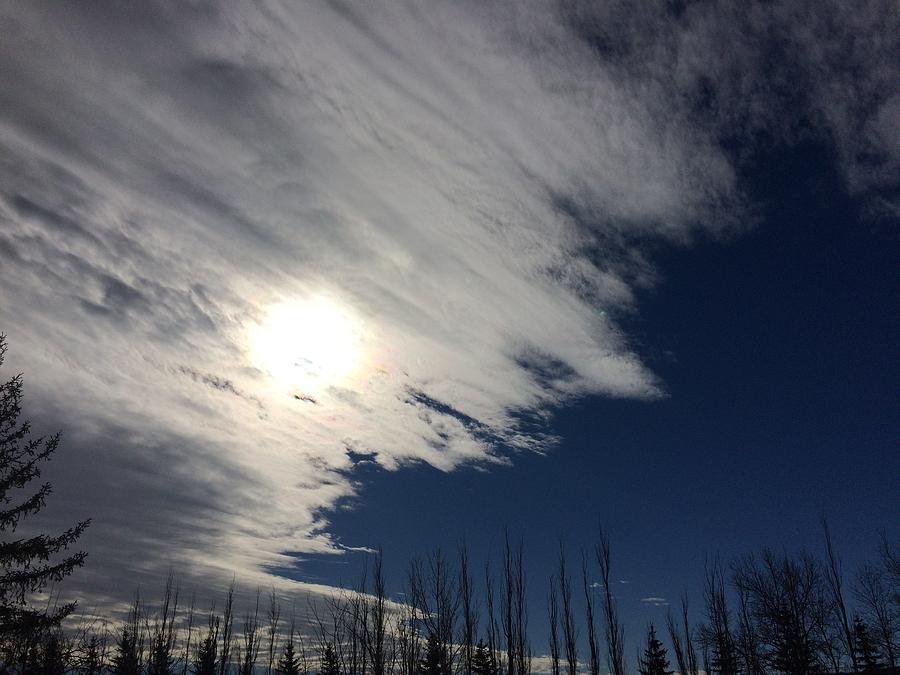 White Clouds Photograph - Sky Icing by Pamela Funk
