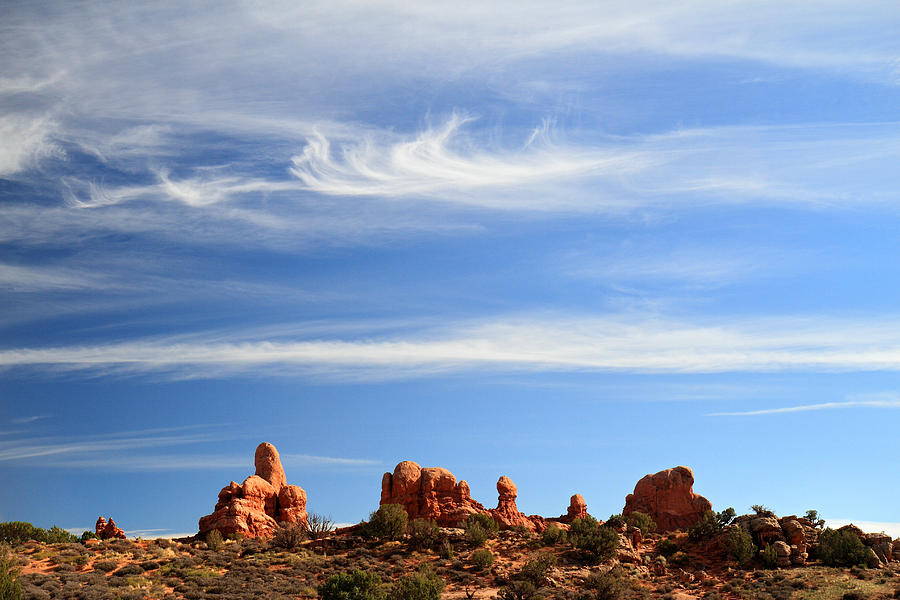 Sky in Arches national Park Photograph by Pierre Leclerc Photography