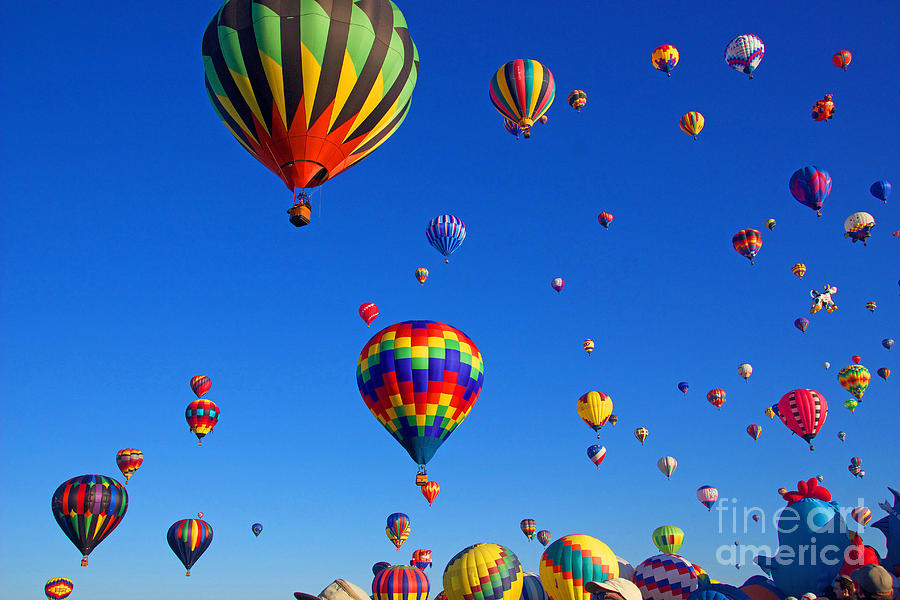 Balloons Photograph - Sky Jewelry by Kris Hiemstra