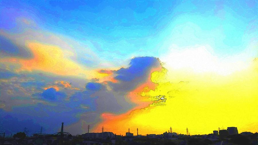 Sky Digital Art - Sky by Kumiko Izumi Sky Digital Art - Sky by Kumiko Izumi