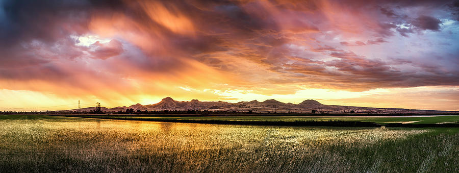 Sunset Photograph - Sky On Fire by Blake Westmoreland