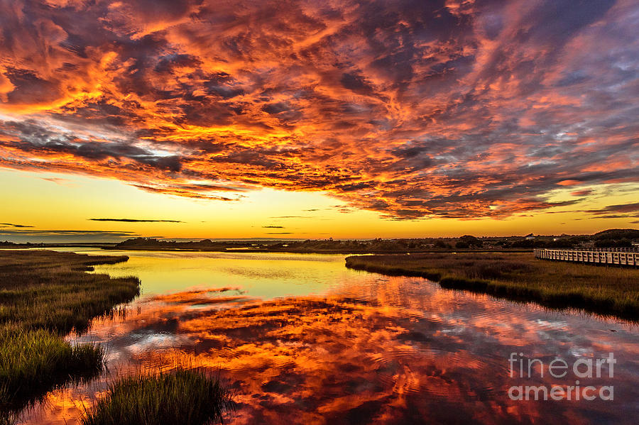 Sky on Fire Photograph by DJA Images