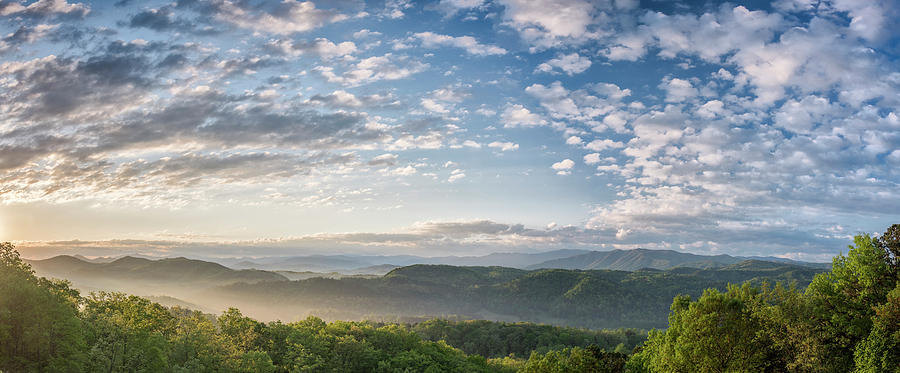 Sky on the Parkway Photograph by Jon Glaser