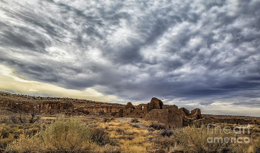 Sky Over Chaco Canyon Photograph by Jaime Miller