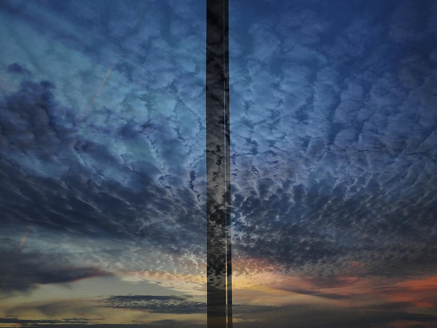 Landscape Photograph - Sky Pole by Lyn  Perry