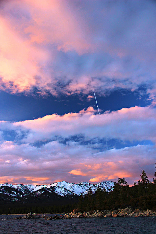 Sky Rocket in Flight Photograph by Sean Sarsfield