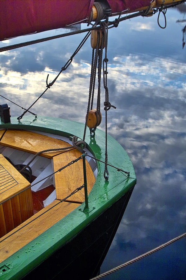 Sail Boat Photograph - Sky Sailing by Robert Lacy