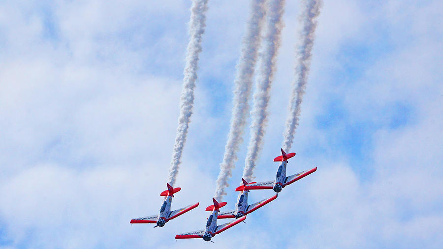 Sky Squadron Photograph by Lawrence S Richardson Jr