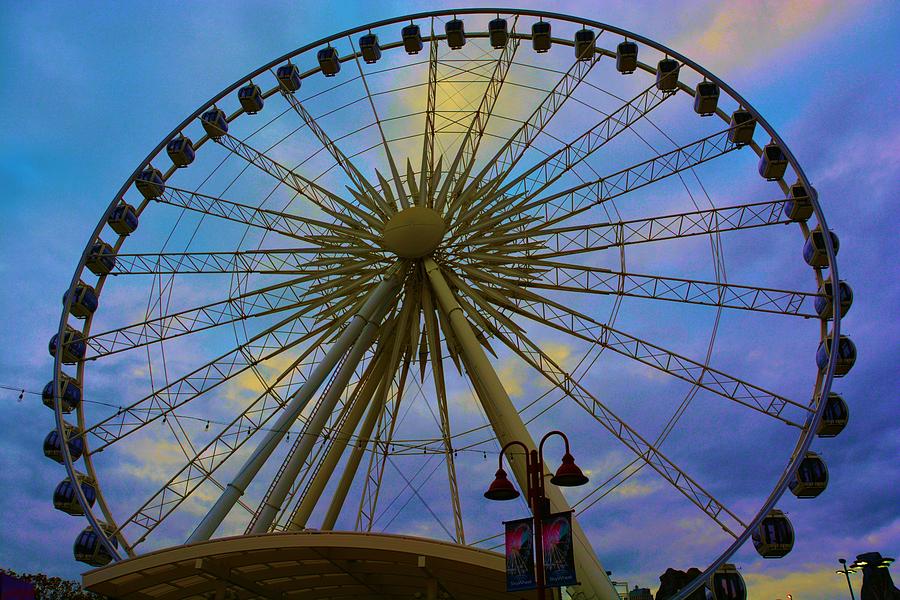 Sky Wheel on Clifton Hill Photograph by Nancy Jenkins - Fine Art America