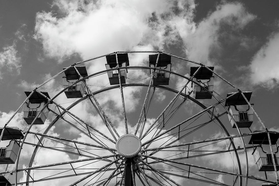 Sky Wheel Photograph by Robert Wilder Jr