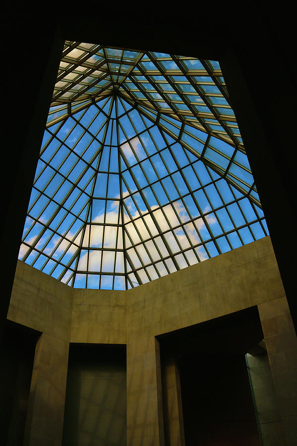 Skylight in the MET Photograph by Polly Castor