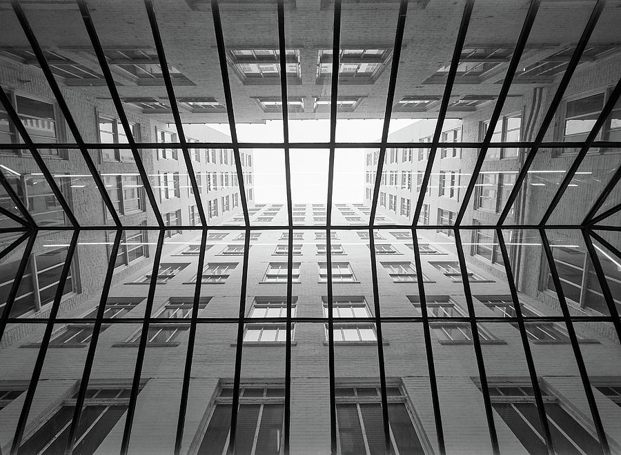 Minneapolis Photograph - Skylight in the Skyway by Jim Hughes