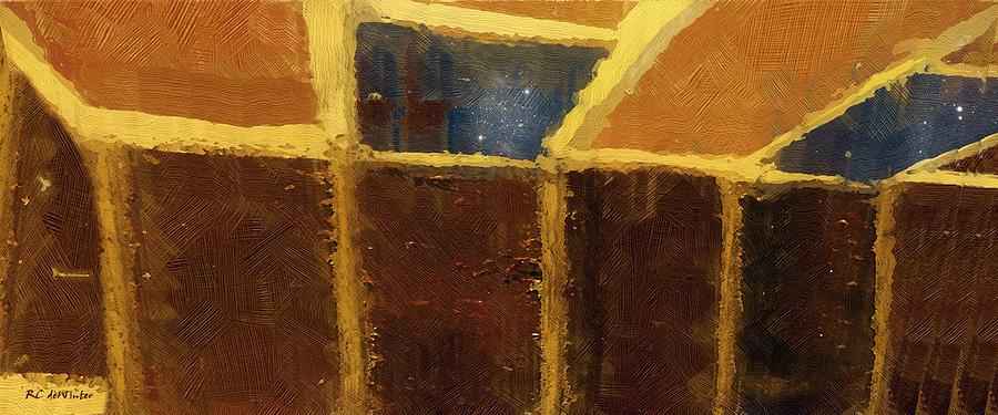 Skylights Painting by RC DeWinter
