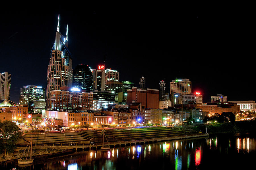 Nashville, Tennessee Youth Hoodie - Skyline Youth Nashville Hooded Swe