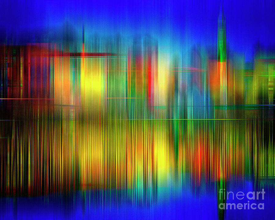 Skyline Digital Art by Edmund Nagele FRPS