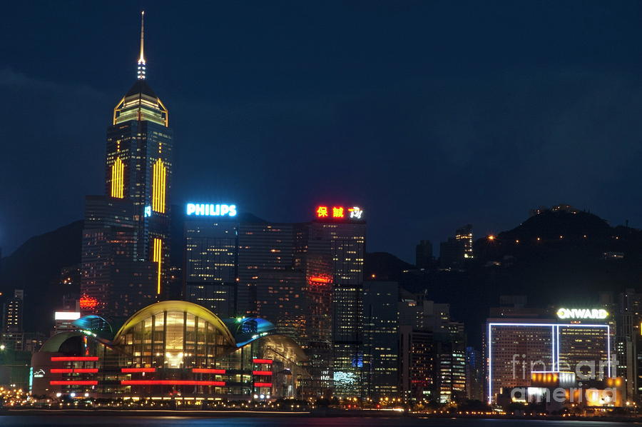 Skyline illuminated at night from Kowloon Photograph by Sami Sarkis Photography Skyline illuminated at night from Kowloon Photograph by Sami Sarkis Photography