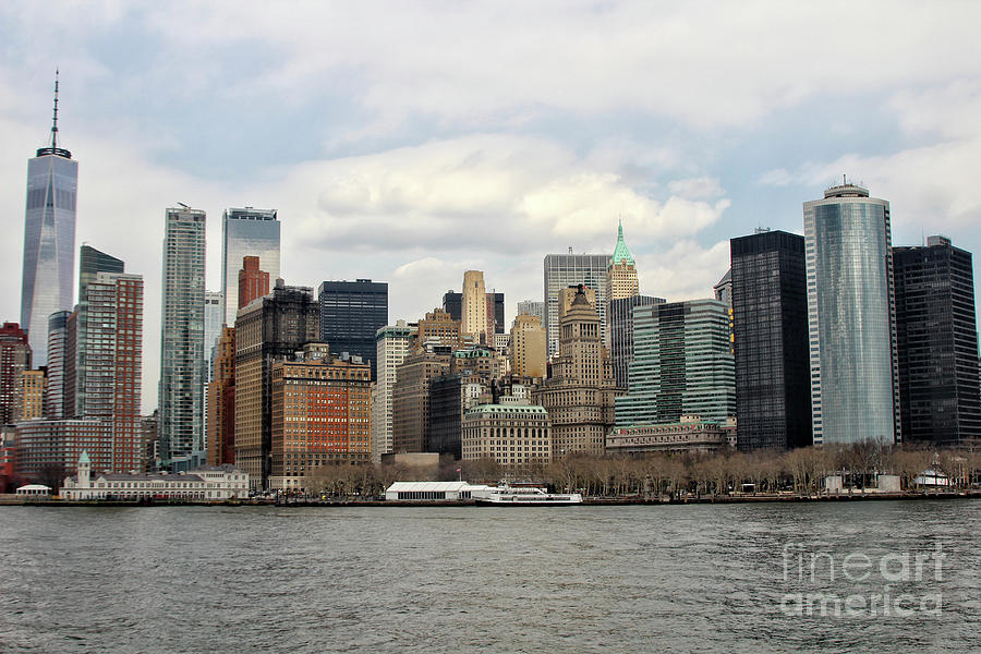 Skyline Of Manhattan New York City  Photograph by Doc Braham