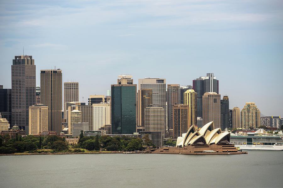 Skyline of Sydney downtown from Taronga hill Photograph by Miroslav Liska Skyline of Sydney downtown from Taronga hill Photograph by Miroslav Liska