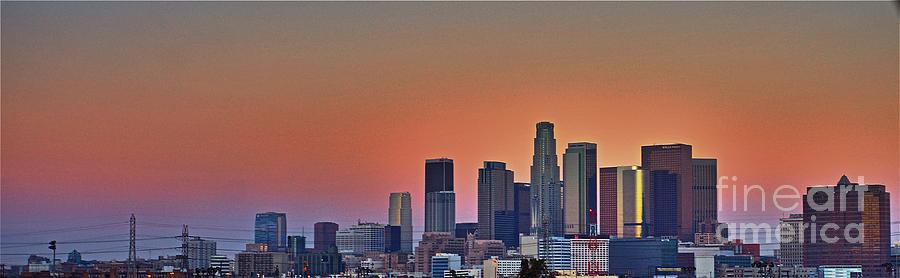 City Of Angels Photograph - Skyline of the Angels by Van Schipper