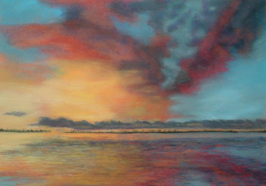 Sky's on Fire Painting by Lynn ACourt - Fine Art America