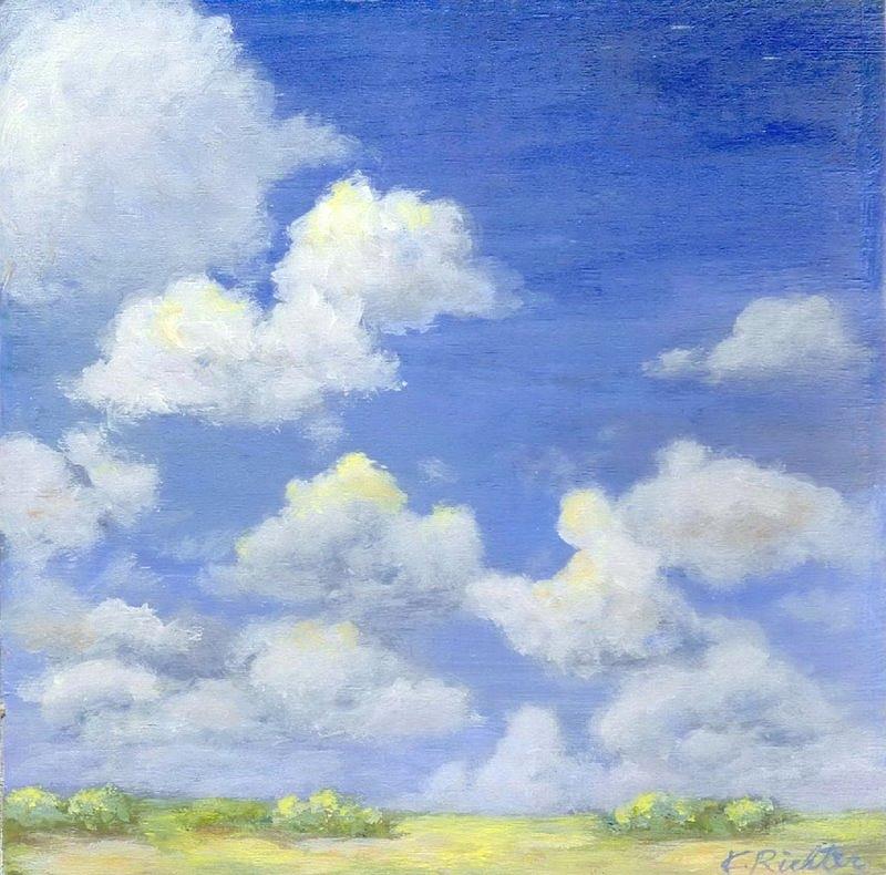 skyscape - Everglades Painting by Keiko Richter skyscape - Everglades Painting by Keiko Richter
